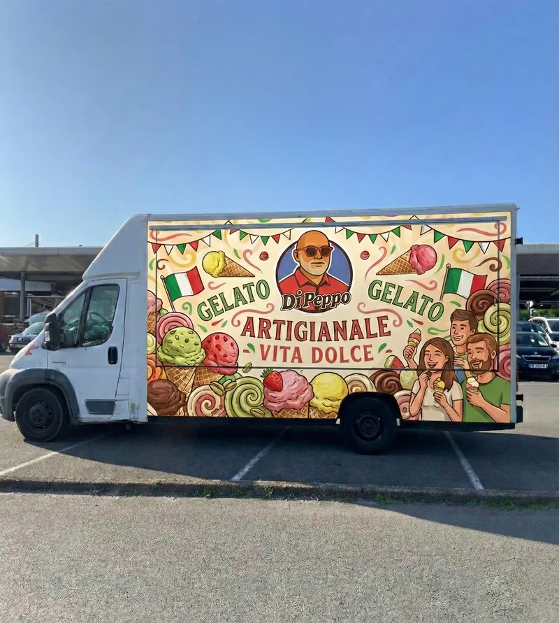 Foodtruck DiPeppo gelato artisanal italien