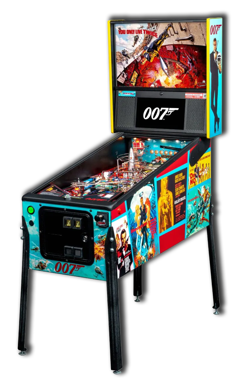 Flipper James Bond location jeux de loisirs DiPeppo