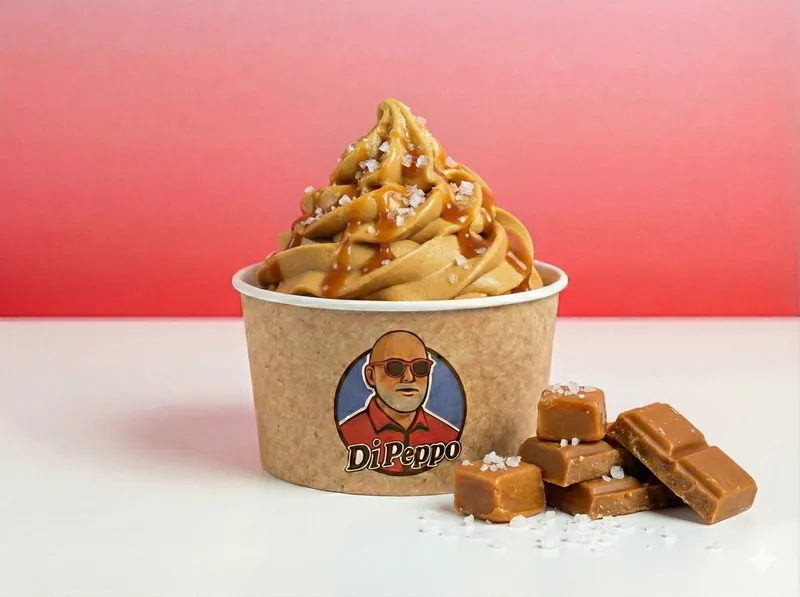 Glace caramel beurre salé de Guérande DiPeppo