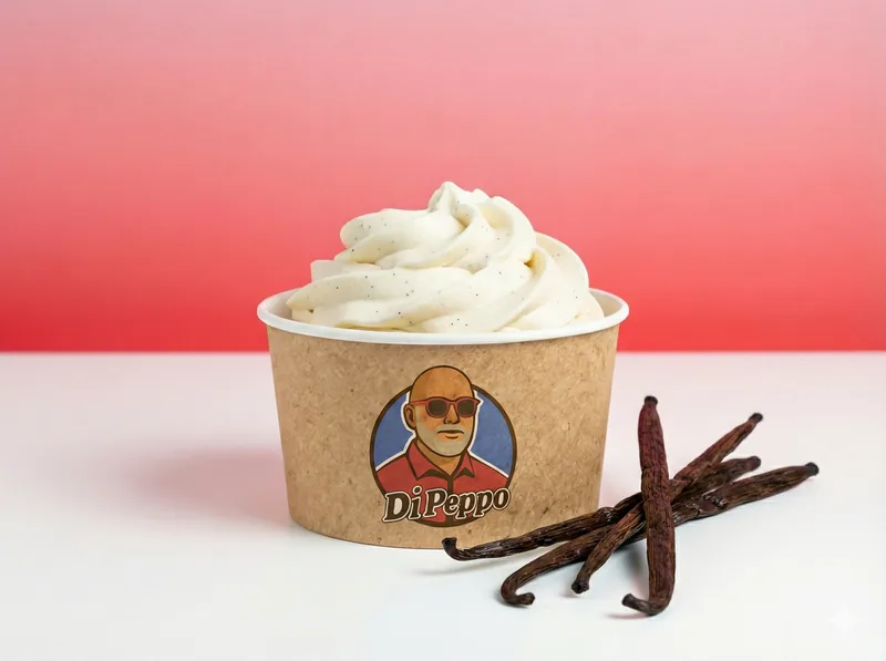 Glace vanille de Madagascar DiPeppo